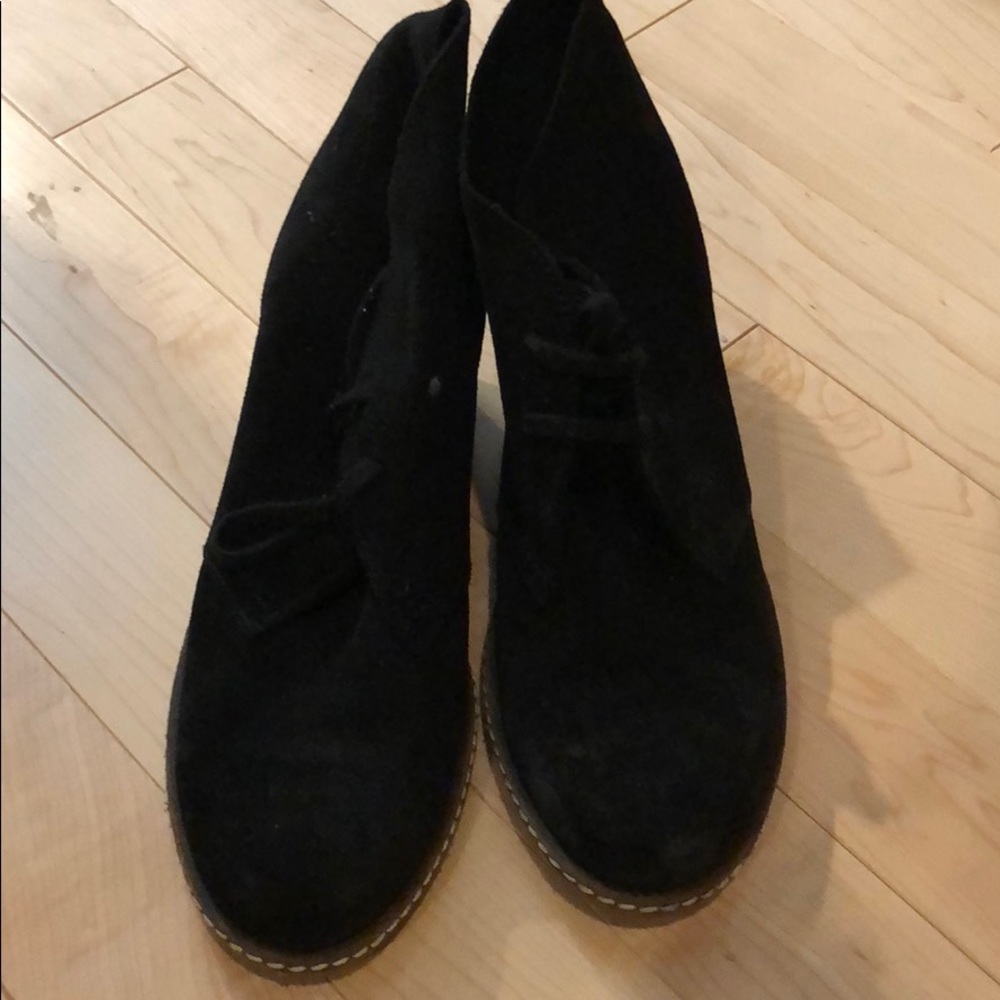 Black J crew booties